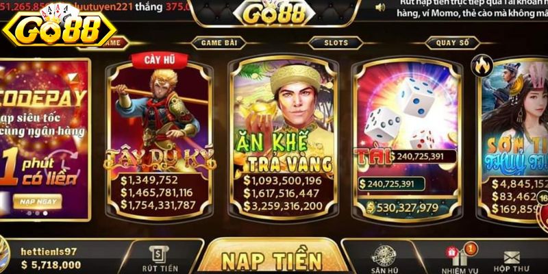 Giới thiệu về cổng game Go88