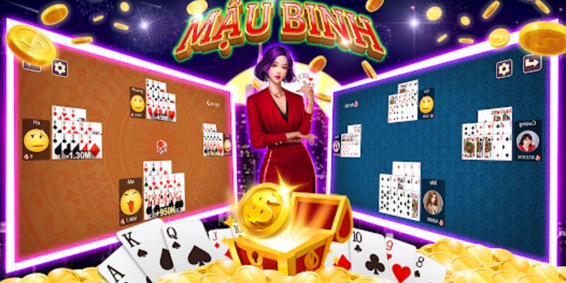 Người chơi trải nghiệm mậu binh online trên điện thoại và máy tính