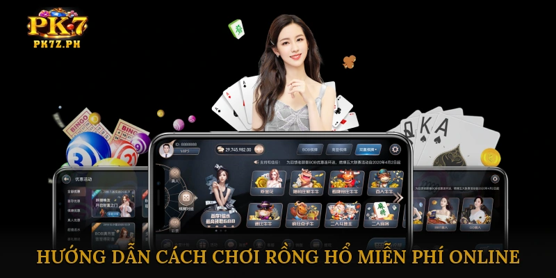Hướng dẫn cách chơi Rồng Hổ miễn phí online