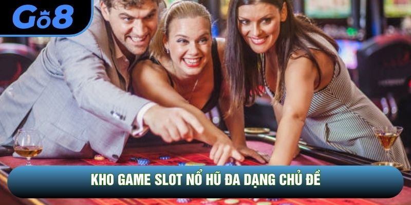 Kho game slot nổ hũ đa dạng chủ đề