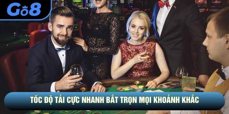 Tốc độ tải cực nhanh bắt trọn mọi khoảnh khắc